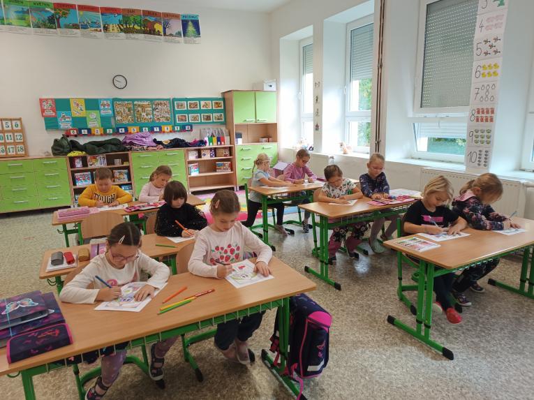 školka v první třídě